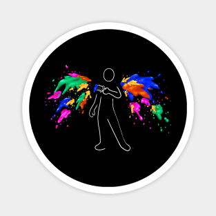 Artist Wings Magnet